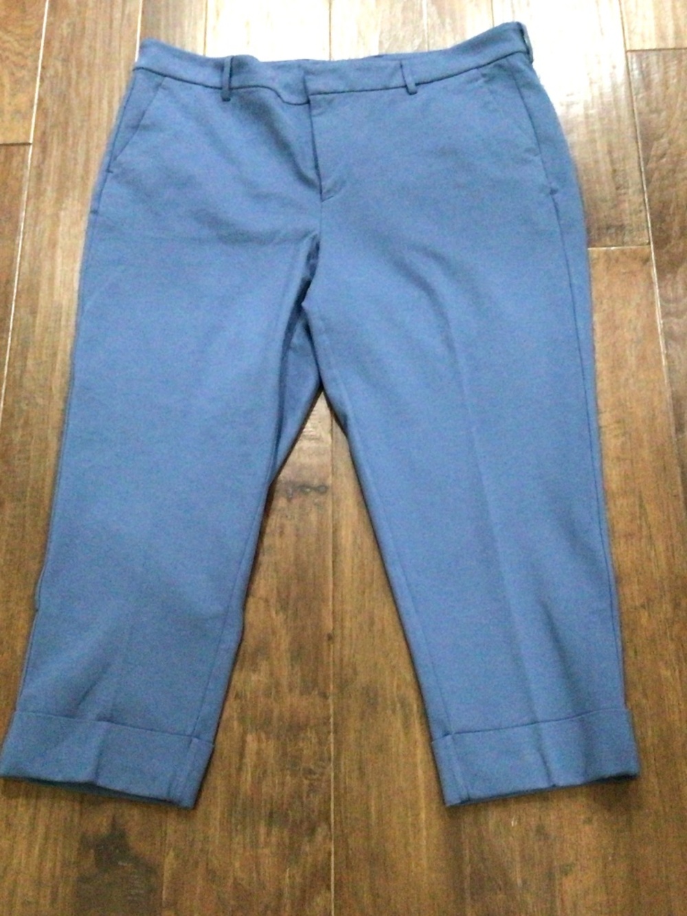 Liverpool, Los Angeles french blue cropped trousers. style Kelsey Size 16 W